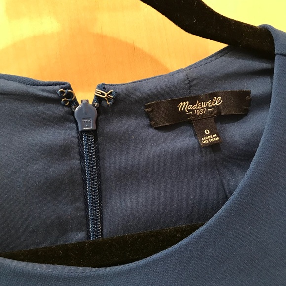 Madewell Adore blue dress size 0 - Picture 3 of 5